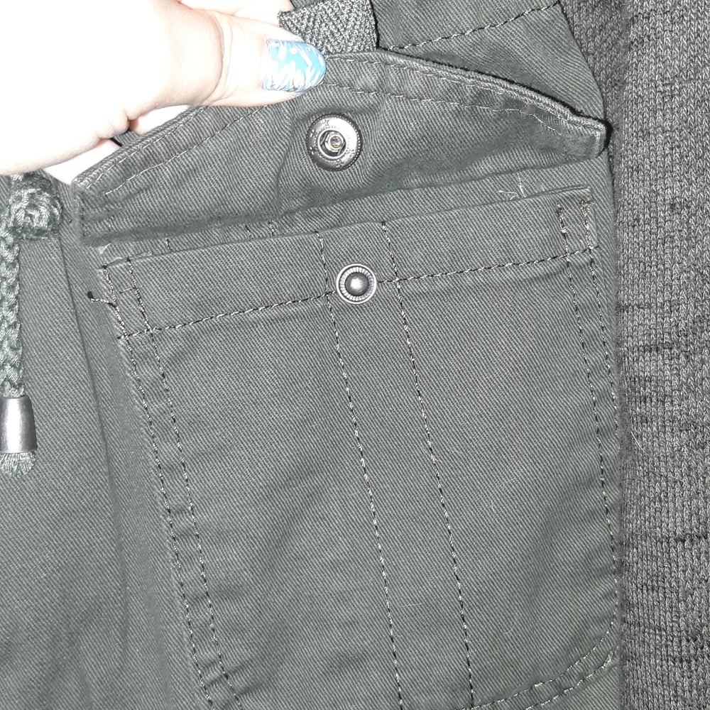 Multi fabric Utility Jacket. - Picture 3 of 12